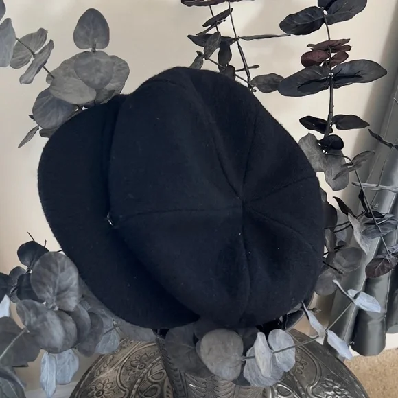 Polo Ralph Lauren Men Black Wool Flat Cap - Picture 3 of 12